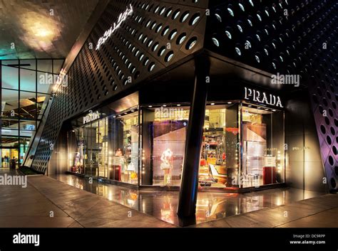 prada shopping centre.